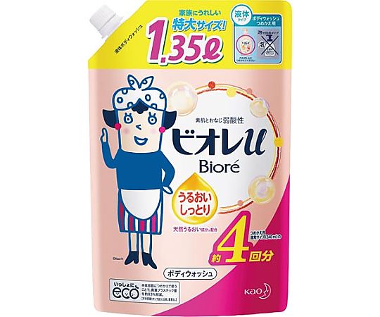 ビオレu うるおいしっとり 詰替 1.35L　339829