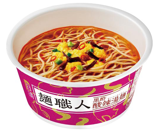 取扱を終了した商品です］日清麺職人 黒酢酸辣湯麺 12食入 26431
