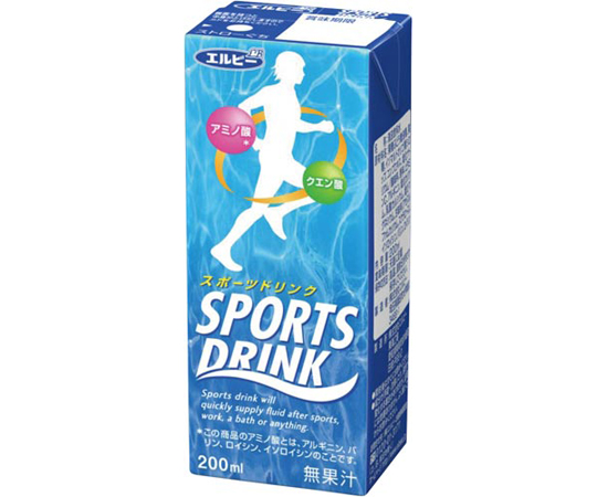 65-0456-62 スポーツドリンク 紙パック 200mL 24本 238171 【AXEL