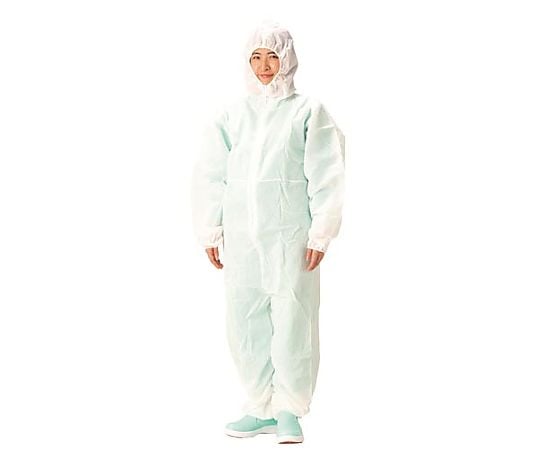 65-0466-08 ディスポカバーオール M ホワイト SUN95-M 【AXEL】 アズワン