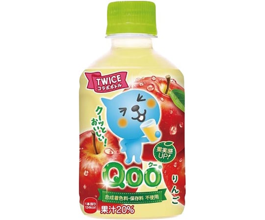 65-0469-91 ミニッツメイドQooりんご 280mL 24本 051795 【AXEL