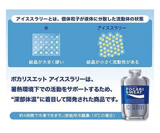 取扱を終了した商品です］ポカリスエット アイススラリー 100g 6袋