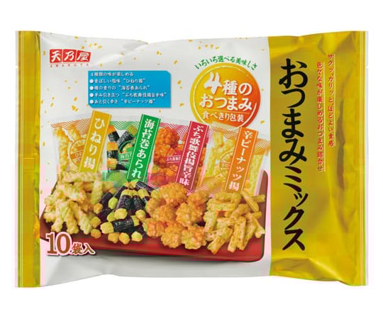 取扱を終了した商品です］おつまみミックス 10袋 700568 65-0479-35