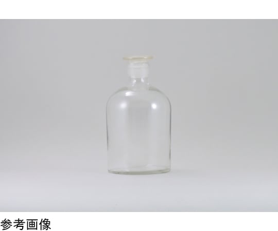 試薬瓶　500mL　細口　白　ztb500