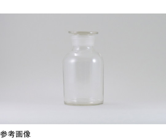 柴田計器】ガラス器具 試薬びん 広口 白 500ml×3と250ml×1その他 - その他