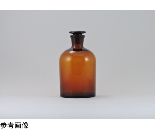 65-0503-82 試薬瓶 500mL 茶 細口 売れ筋 日本未入荷