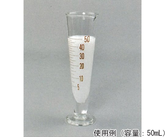 ［取扱停止］メートルグラス　液量計　円錐型　30mL　0904