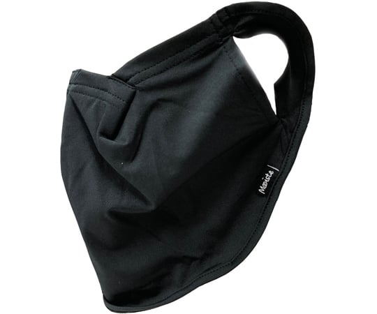 息がしやすいマスク　フェイスマスク　ブラック　UVカット（UPF50+）