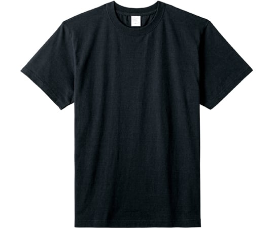 5.6オンスハイグレードコットンTシャツ（カラー）　ブラック　4XL