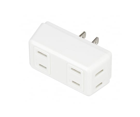 4個口　クワトロタップ　ホワイト