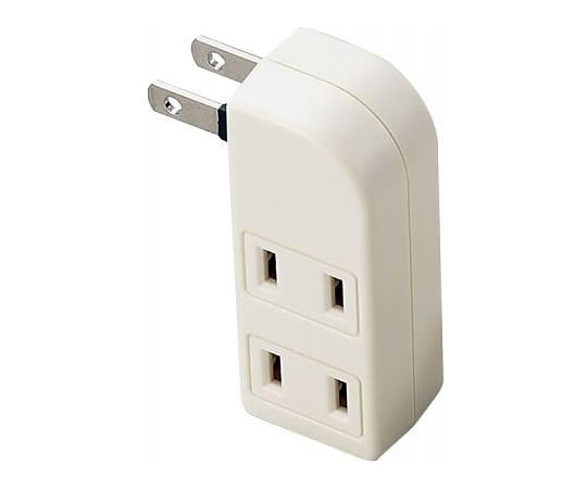 耐トラ付サイドタップ　3個口　白