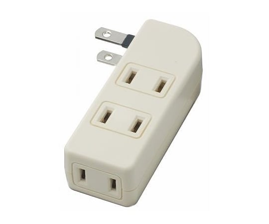 耐トラ付サイドタップ　4個口　白