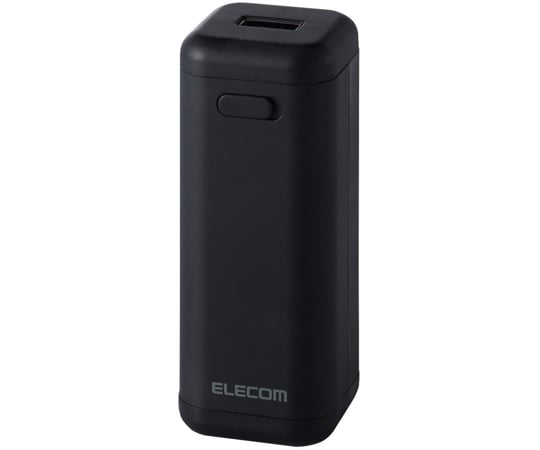 モバイルバッテリー　乾電池式　USB-A　1ポート　単3電池4本付属　ブラック