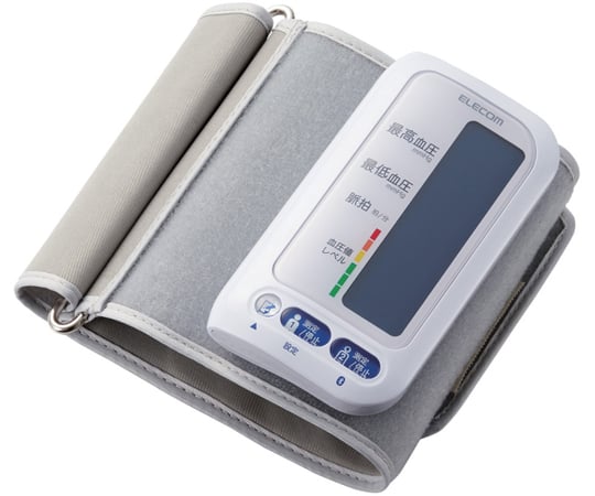 65-0534-43 エクリア上腕式血圧計 Bluetooth対応 ホワイト HCM-AS01BTWH