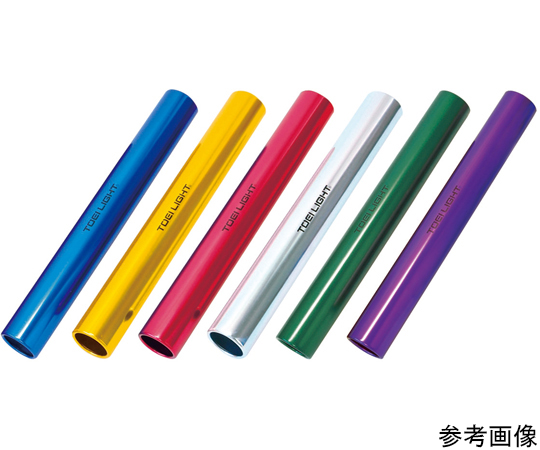 アルミバトン 検定（6色1組）1組（6本入）