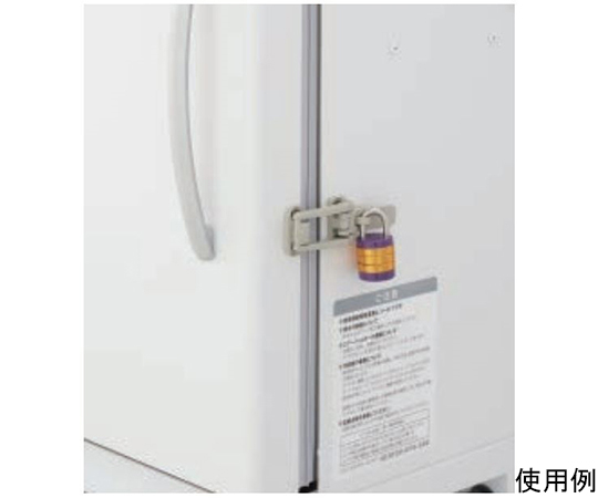 鍵穴付ハッチクリップ