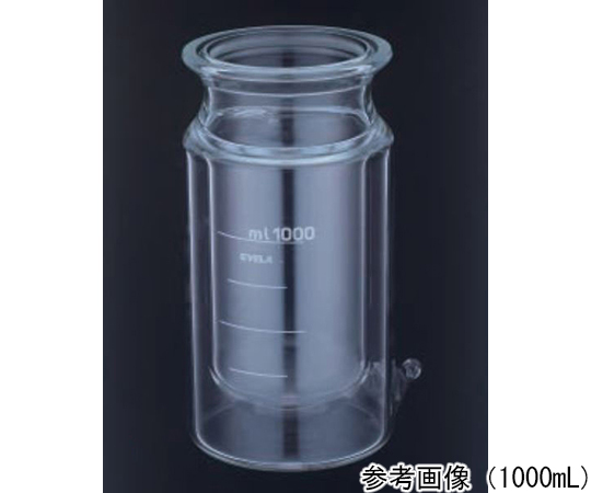 65-0583-15 ジャケット式反応槽 3000mL BJ-30N 【AXEL】 アズワン