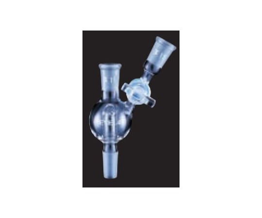 受器　50mL（TS15/25、二方コック）