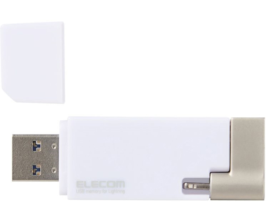 65-0587-17 LightningUSBメモリ USB3.2（Gen1）/USB3.0対応 32GB Type