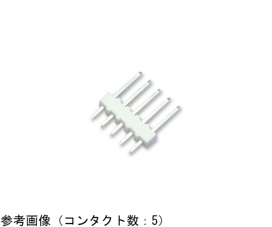 コネクタ ヘッダ 2POS 1列 2.54MM