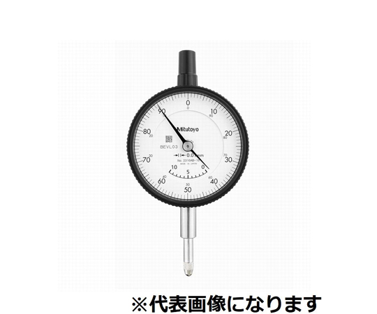 標準型ダイヤルゲージ　測定範囲30mm　耳金付　連続目盛/不死点ダンパ/宝石入/中2針