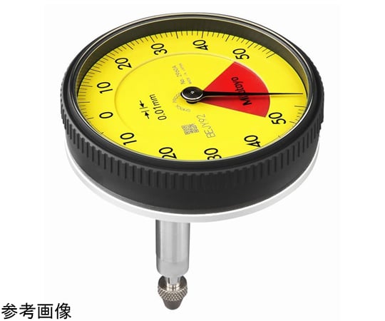 標準型ダイヤルゲージ　測定範囲1mm　校正証明書/トレサビリティ体系図付　バランス目盛/ショックプルーフ/バックプランジャー