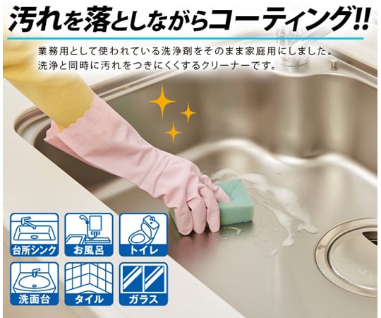 洗浄と防汚効果のクリーナー キッチン洗浄剤 1008558