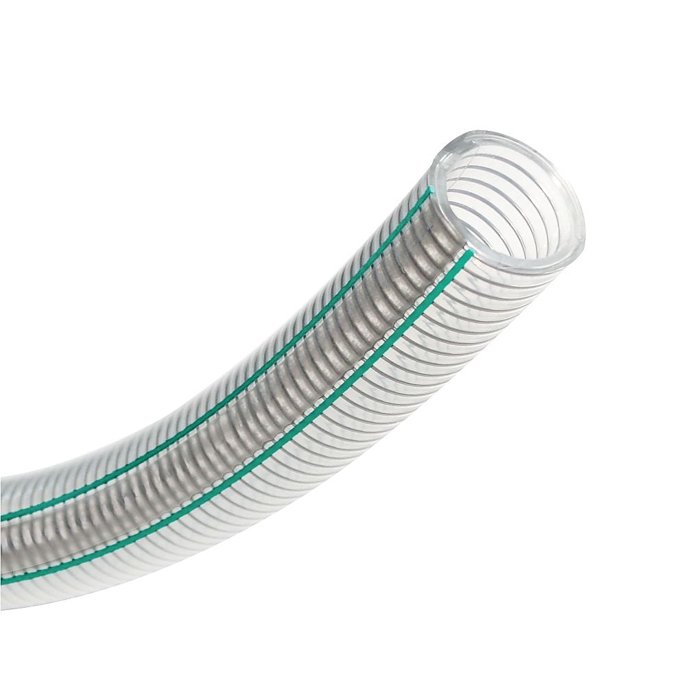 耐薬品・溶剤・食品用フッ素ホース　トヨフッソSホース　　内径32mm×外径41mm　長さ9m　FFS-32-9