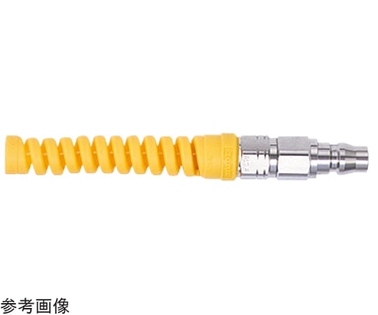 耐圧エアーホース用ワンタッチホース継手 ラクラクジョイント パージプラグ 適合ホース内径8mm