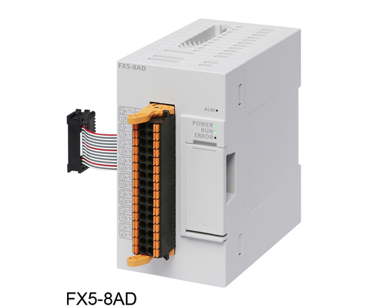 新品　三菱電機 ★ FX5-8AD ★ アナログ入出力ユニット 65-1686-37 MELSEC iQ-F マルチ入力ユニット FX5-8AD 【AXEL