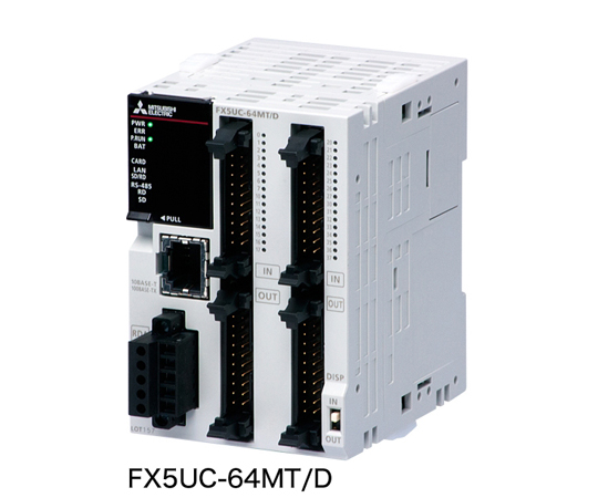 65-1686-57 MELSEC iQ-F FX5UC CPUユニット DC24V 入力16点 出力16点