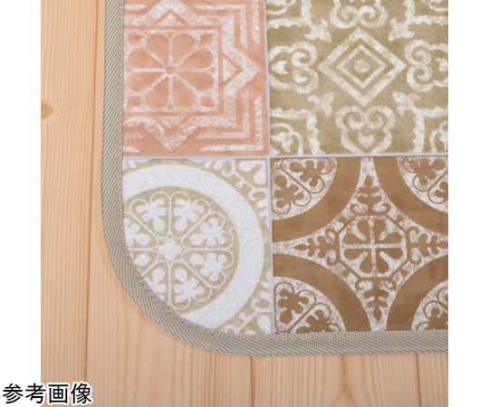 65-1700-65 拭けるマットシリーズ アンティグロ キッチンマット ベージュ 450×2700mm