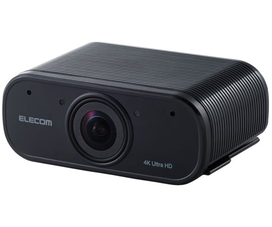 Webカメラ　830万画素　4K対応　オートズーム機能付き　ブラック　UCAM-CX80FBBK