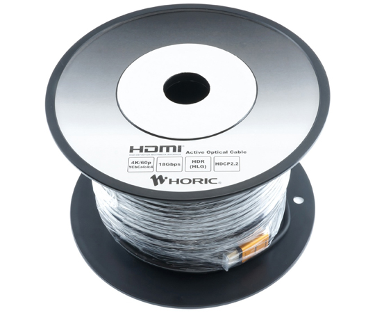 光ファイバー HDMIケーブル スタンダードタイプ ゴールド HHシリーズ
