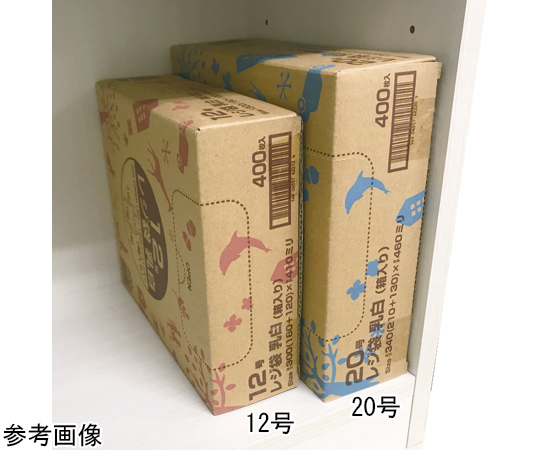 65-1840-19 箱入りレジ袋 乳白タイプ 30号 1500枚 大箱（300枚×5箱入