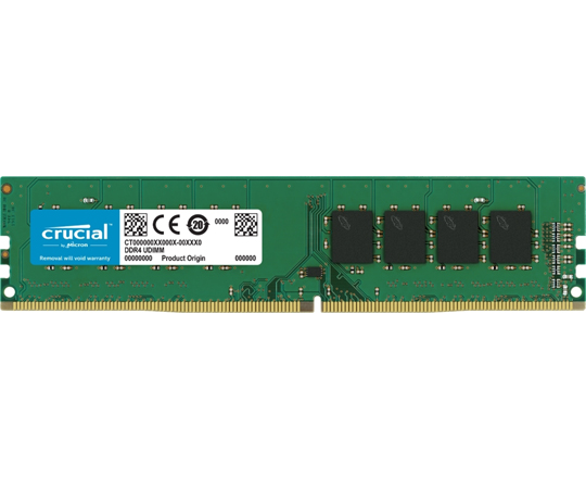 PCパーツCrucial DDR4デスクトップメモリ Crucial 16GB(8GBx2