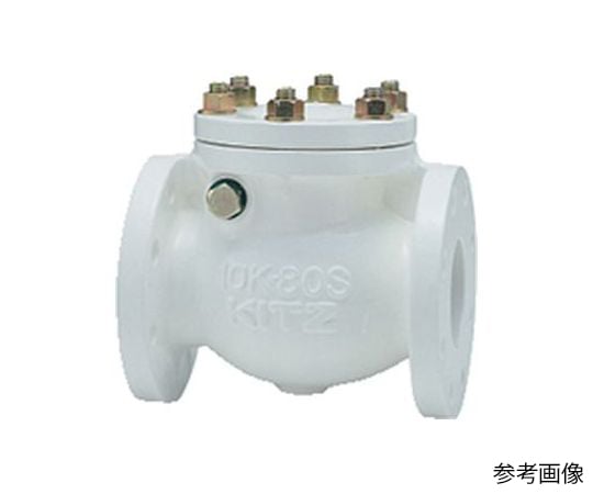 鋳鉄製ナイロン11ライニングJIS規格スイングチャッキバルブ　（10FCON）　呼び径50mm　10FCON 50A