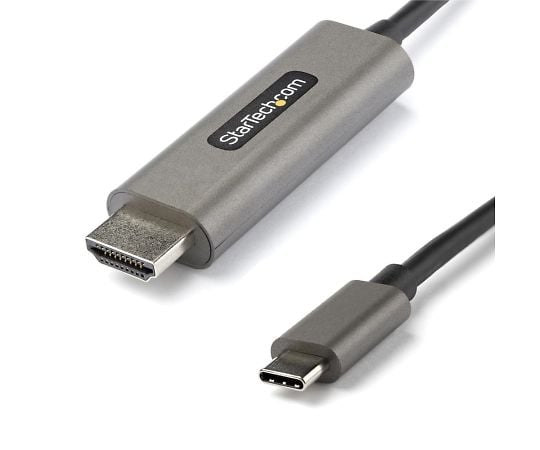 65-1912-83 USB-C - HDMI 変換ケーブル/2m/4K 60Hz/HDR10/UHD対応 USB Type-C to HDMI - HDMI 交換ケーブル/DP CDP2HDMM2MH 【AXEL】 アズワン