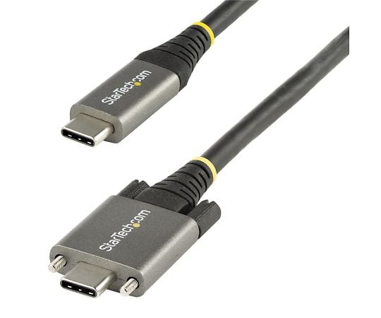 65-1913-96 1m サイドロック付きUSB-Cケーブル 10Gbps/USB 3.1（3.2