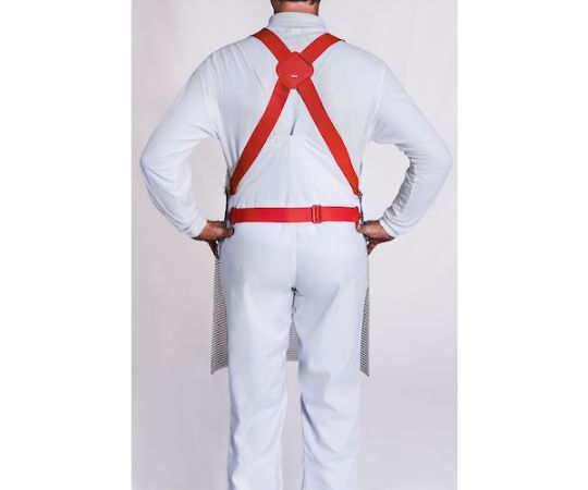 65-1994-18 EUROFLEX 突き刺し防止・耐切創ステンレスクサリエプロン