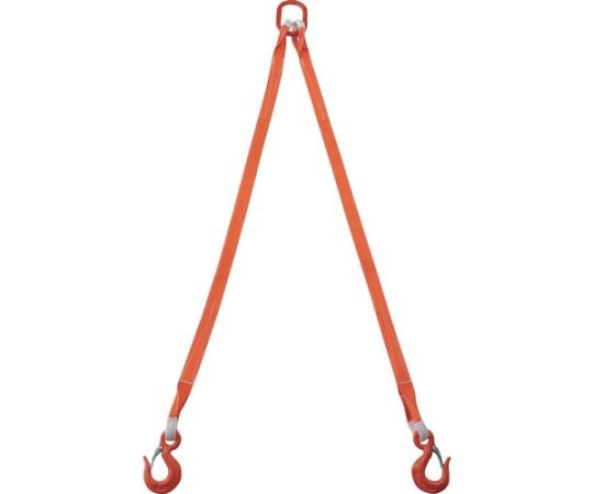 65-2006-86 2本吊ベルトスリングセット 35mm幅×1.5m 定価 吊り角度60°時荷重1.72t 即日発送 G35-2P15 最大使用荷重2t