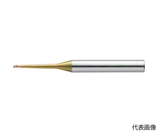 店内全品ポイント10倍】超硬エンドミル テーパネックボール R0.5×TN角1