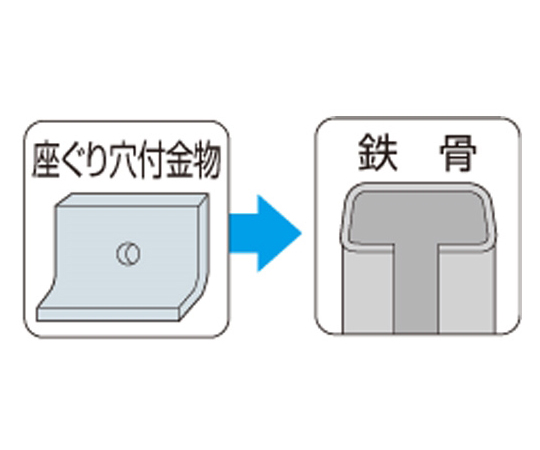 65-2100-93 ステンレス ジャックポイント 皿 4×16 1000本入 SFJ16