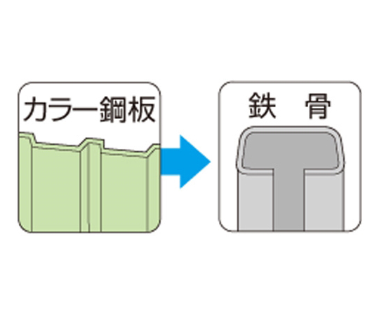 65-2101-25 ステンレス ジャックポイント ヘックス 6×19 300本入