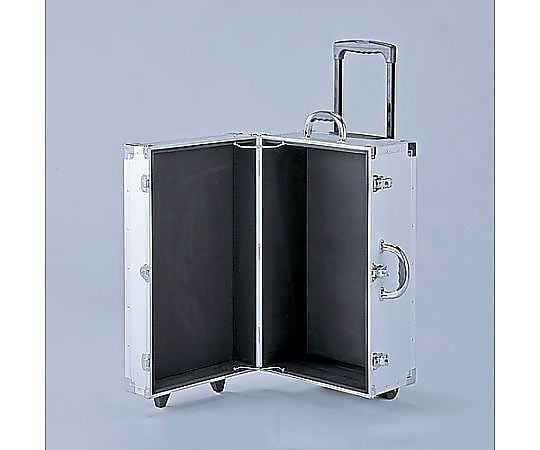 65-2131-58 385x284x635mm アルミケース(ｷｬｽﾀｰ付) EA502A-80 【AXEL