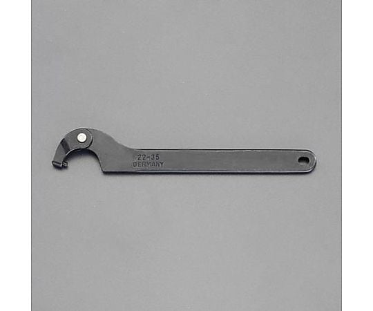 ESCO エスコ 90-155mm 自在フックレンチ(メッキ付) EA613XB-14 エスコ EA613XF-10 80- 90mm フックレンチ(メッキ付) エスコ 90ー155mm