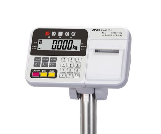 台はかり（内蔵プリンタ付） 60kg（0.005-0.02kg）　EA715AG-6A