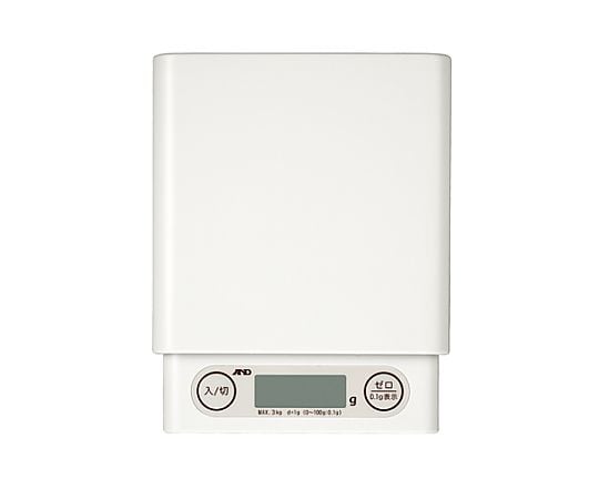 65-2168-61 3000g(0.1g) デジタルホームはかり(白) EA715CB-23