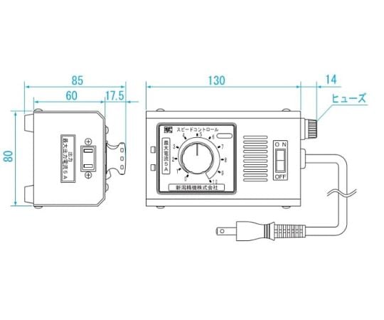 スピードコントローラー AC100V/5A　EA812A-21