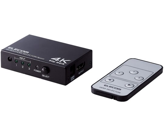HDMI(R)切替器(4ポート) - DH-SW4KP41BK